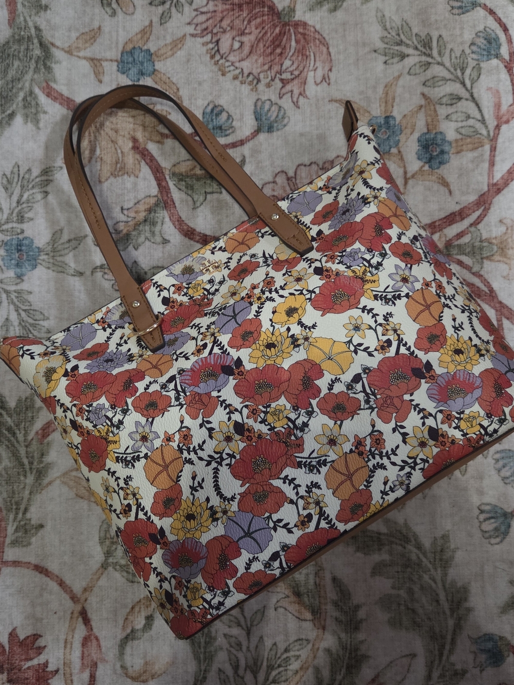 Tory Burch Kerrington Floral Print Tote